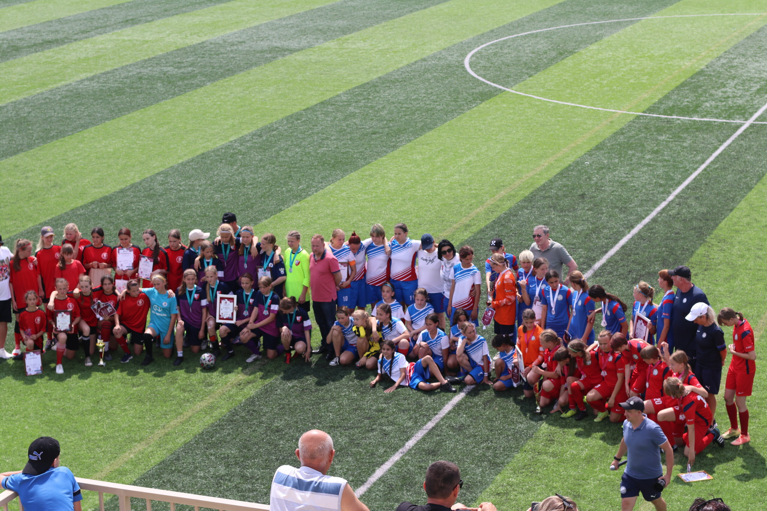 В Евпатории прошёл фестиваль футбола «Южные Звёзды»