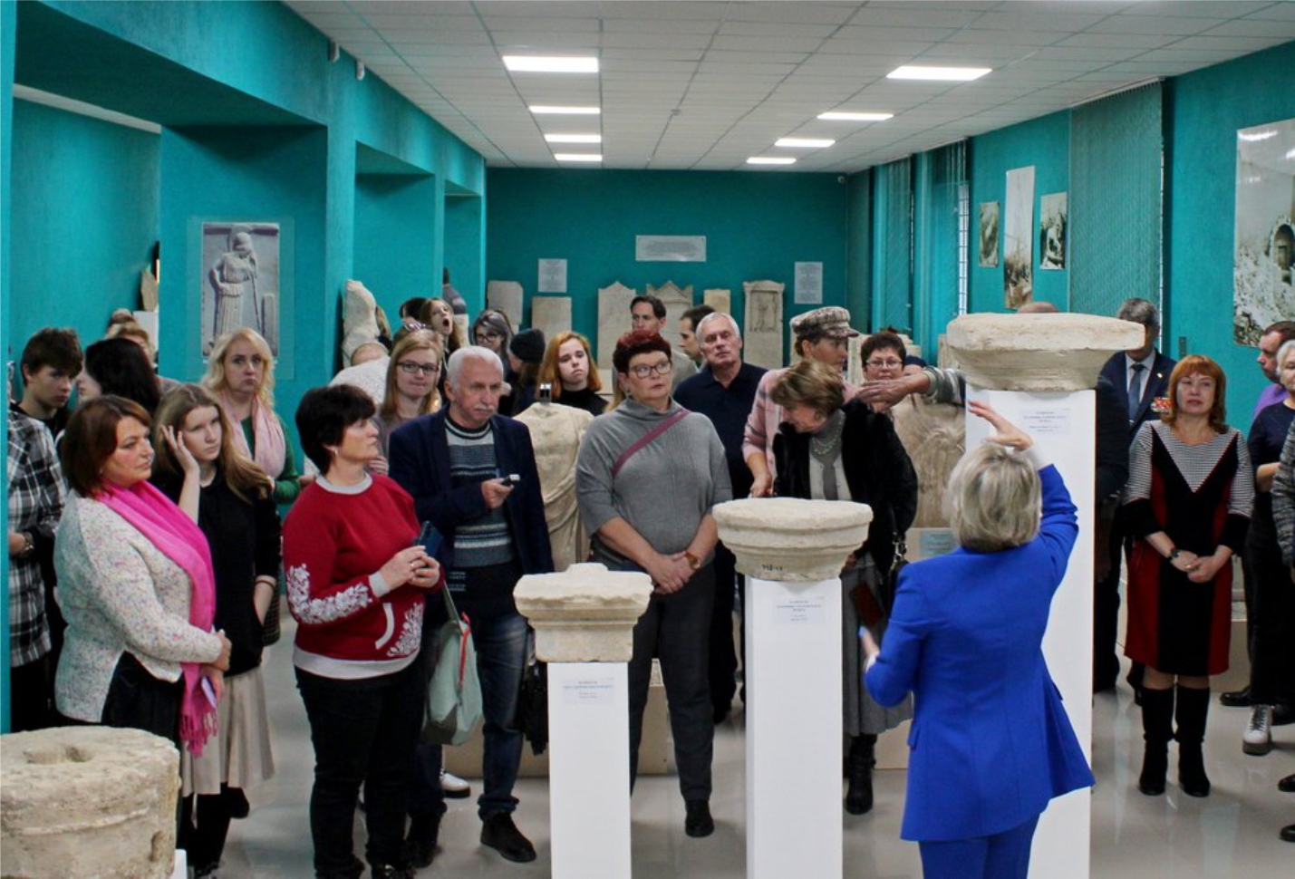 В Керчи открыли музейную экспозицию с 3D-элементами «Архитектура античного Боспора»